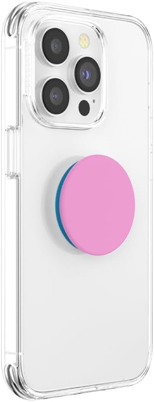 PopSockets Phone Grip with Expanding Kickstand, Adhesive Grip - Black