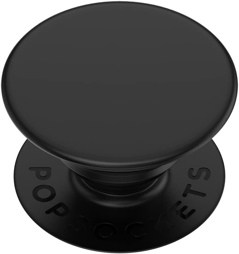 PopSockets Phone Grip with Expanding Kickstand, Adhesive Grip - Black