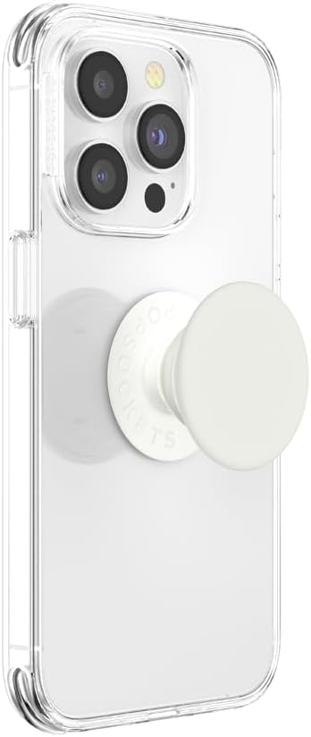 PopSockets Phone Grip with Expanding Kickstand, Adhesive Grip - Black