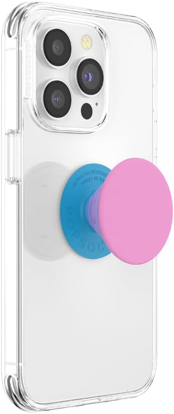 PopSockets Phone Grip with Expanding Kickstand, Adhesive Grip - Black