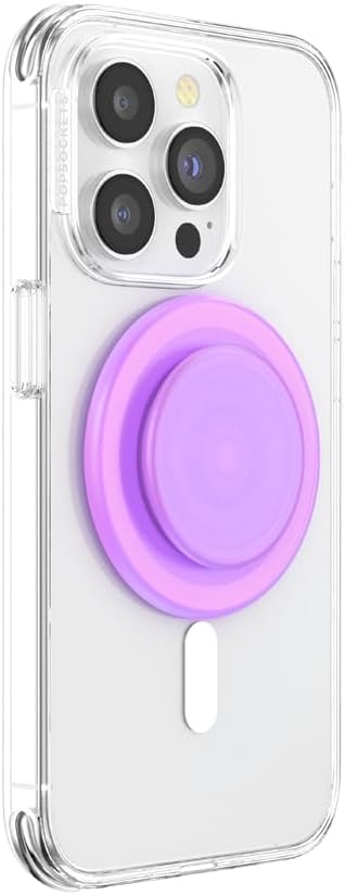 PopSockets Phone Grip with Expanding Kickstand, Adhesive Grip - Black