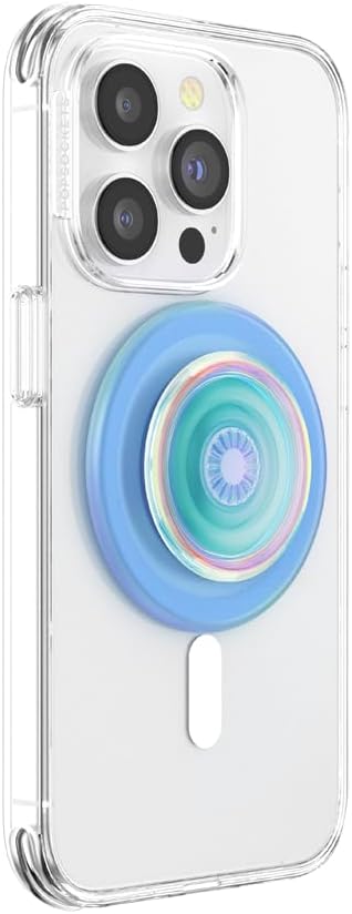 PopSockets Phone Grip with Expanding Kickstand, Adhesive Grip - Black