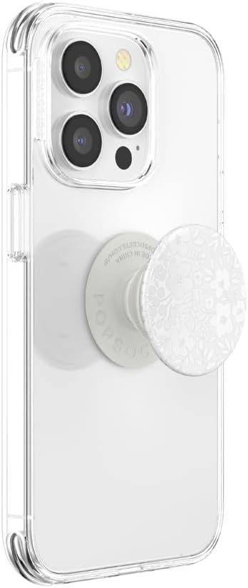 PopSockets Phone Grip with Expanding Kickstand, Adhesive Grip - Black