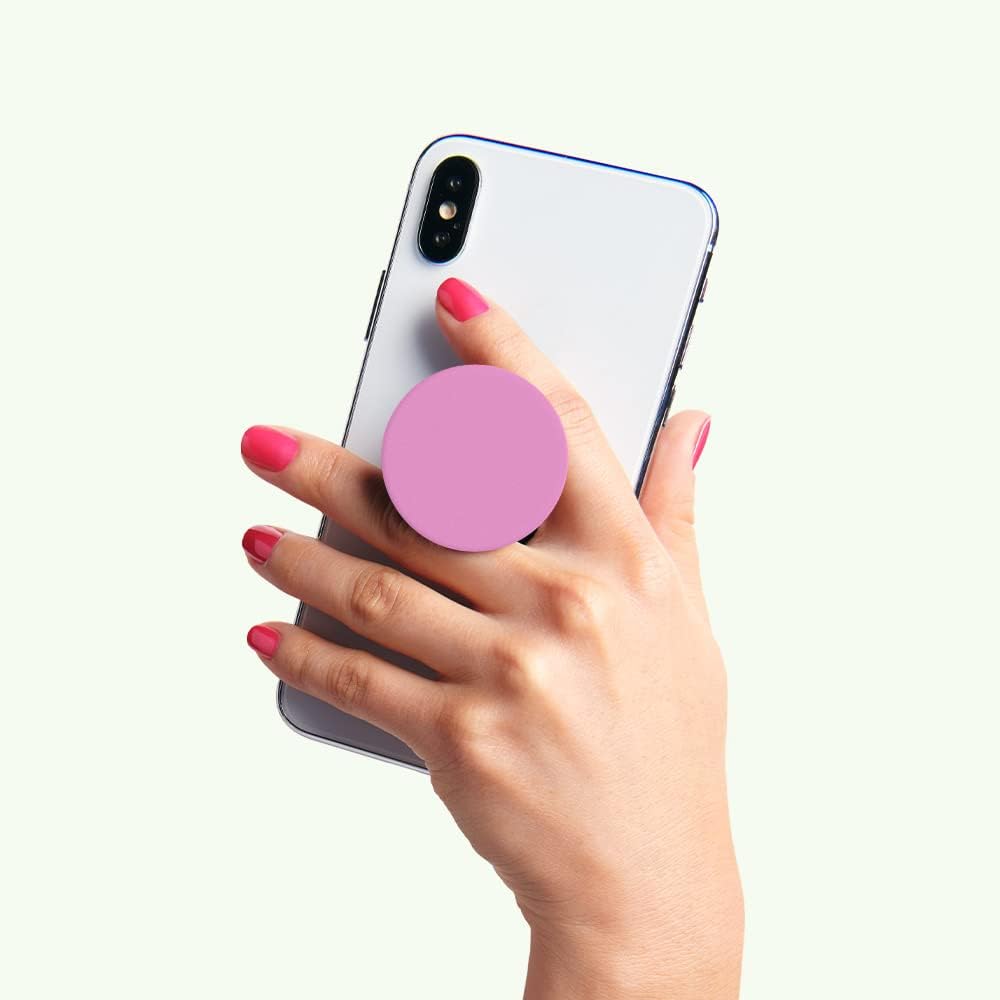 PopSockets Phone Grip with Expanding Kickstand, Adhesive Grip - Black
