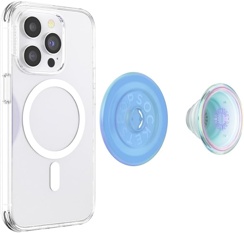PopSockets Phone Grip with Expanding Kickstand, Adhesive Grip - Black