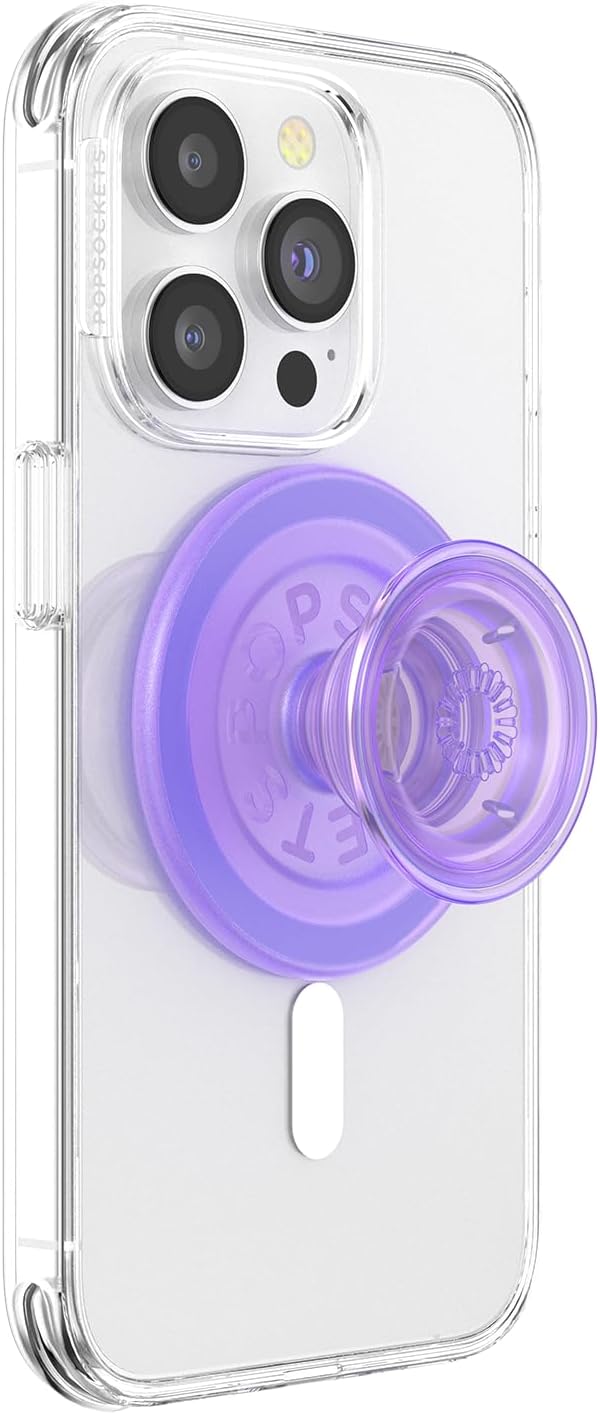 PopSockets Phone Grip with Expanding Kickstand, Adhesive Grip - Black