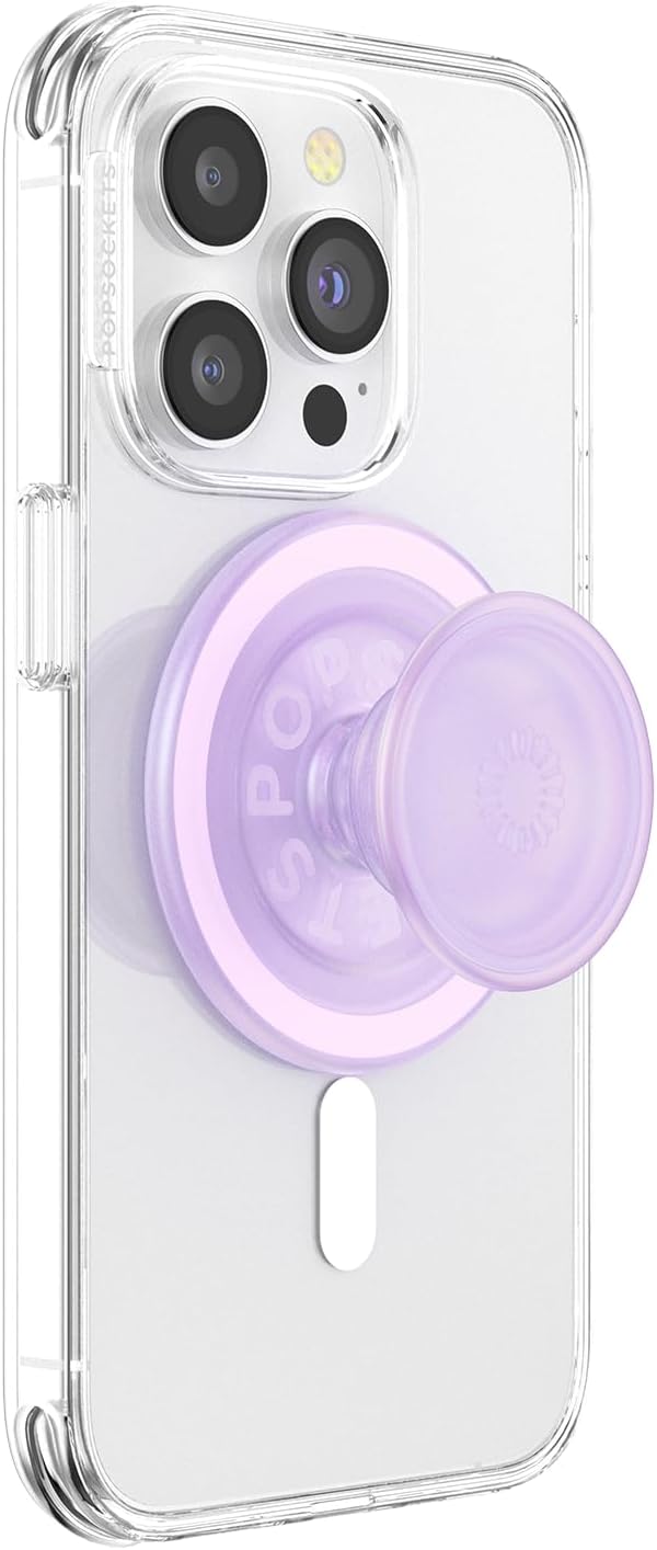 PopSockets Phone Grip with Expanding Kickstand, Adhesive Grip - Black