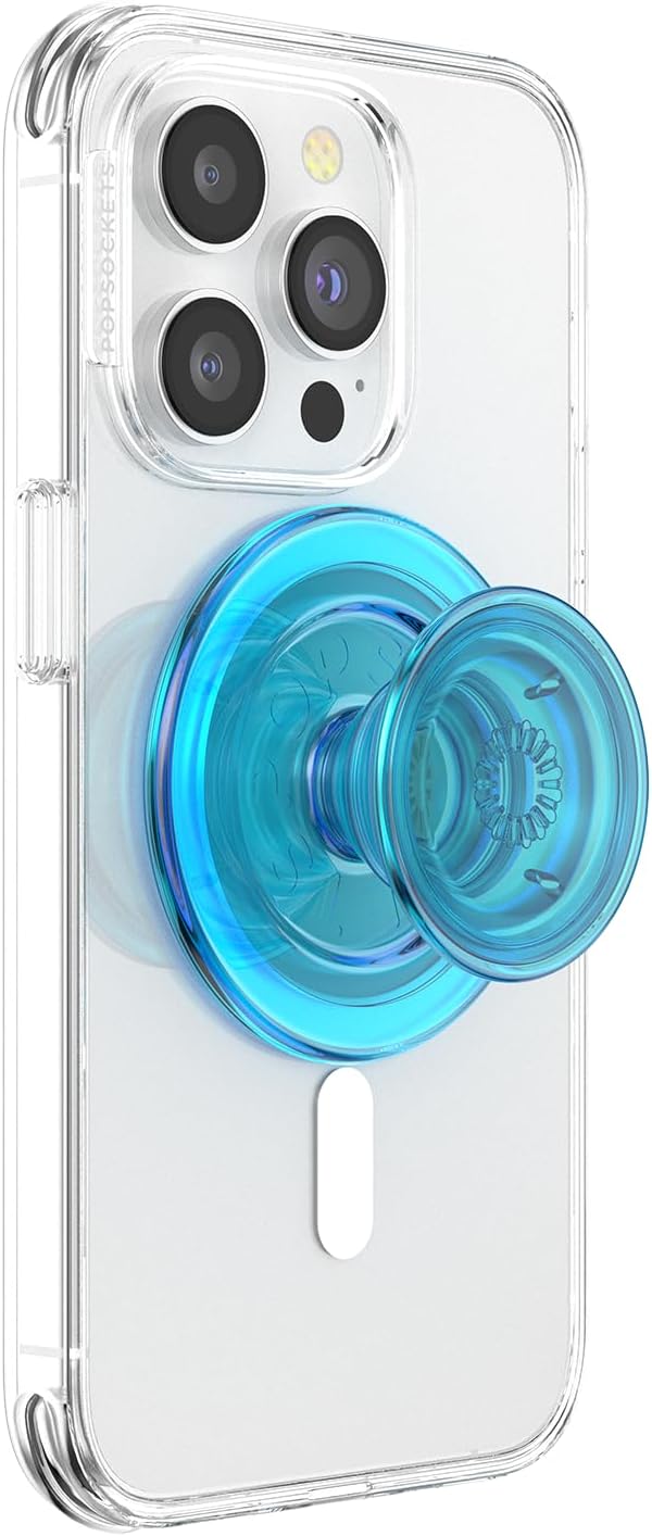 PopSockets Phone Grip with Expanding Kickstand, Adhesive Grip - Black