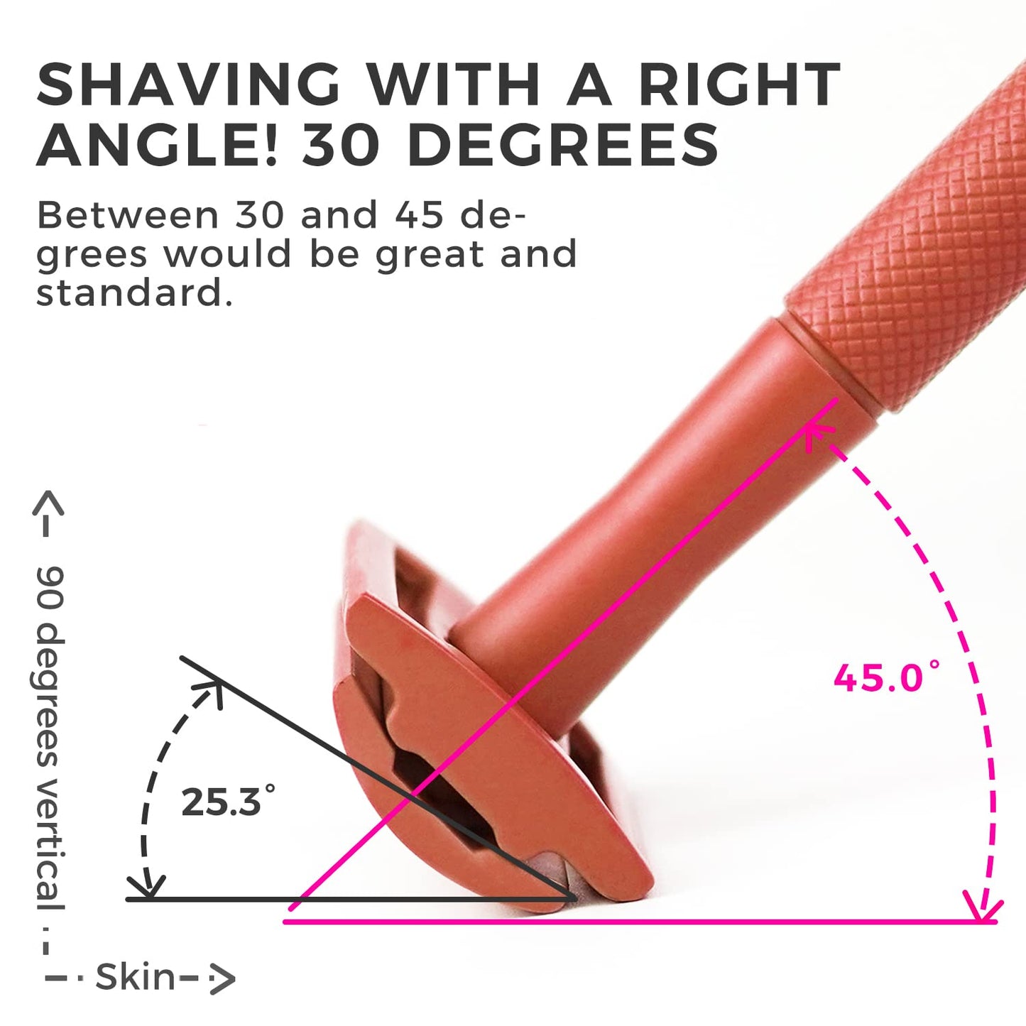 ZOMCHI Double Edge Safety Razor for Men & Women, Premium Metal Razor with 10 Double Edge Safety Razor Blades,Single Blade Razor – Noble Silver