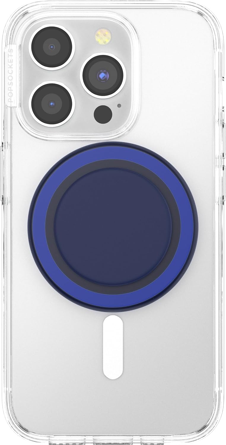 PopSockets Phone Grip with Expanding Kickstand, Adhesive Grip - Black