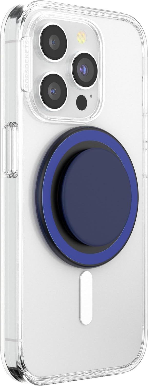 PopSockets Phone Grip with Expanding Kickstand, Adhesive Grip - Black