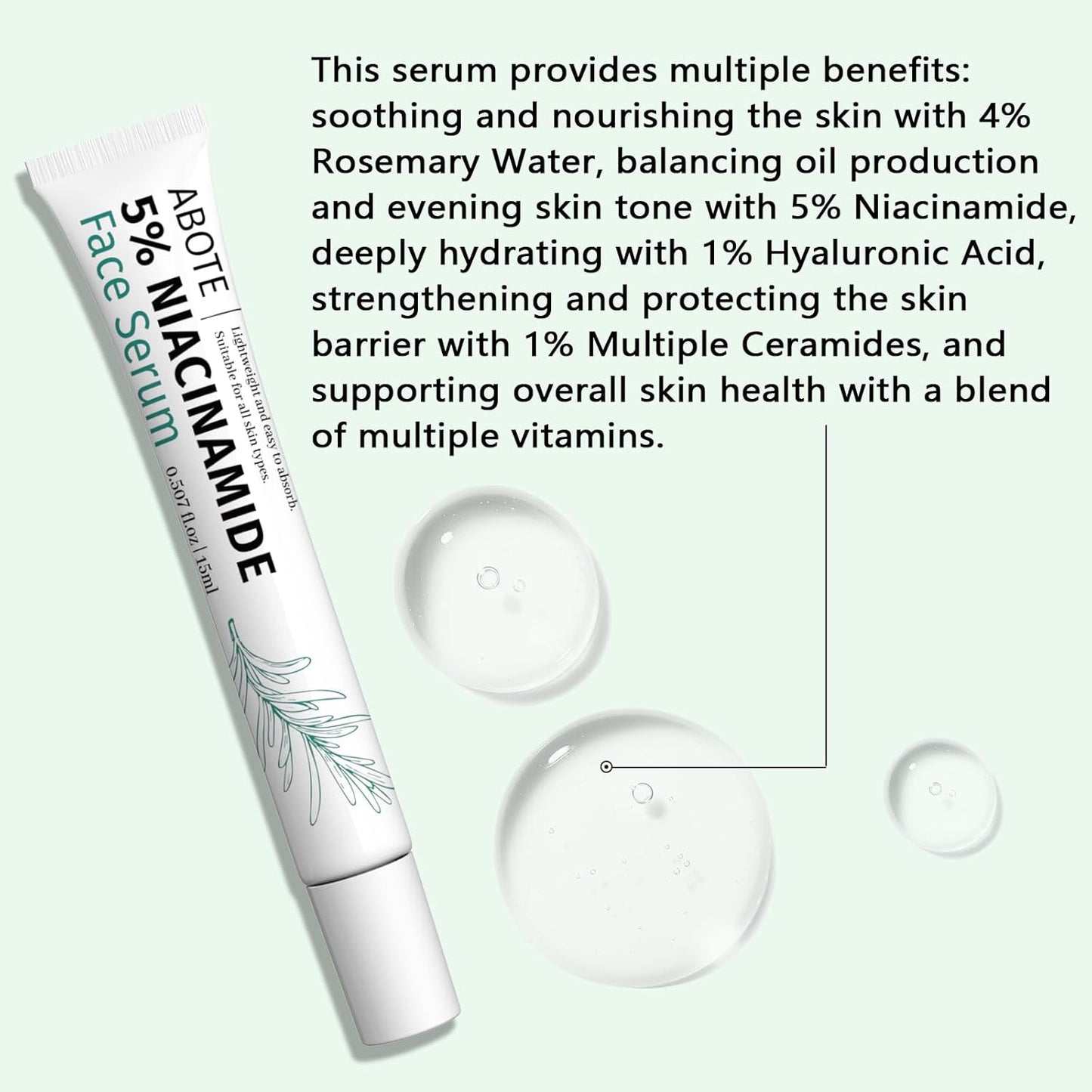 5% Niacinamide Serum with 4% Rosemary Extracts