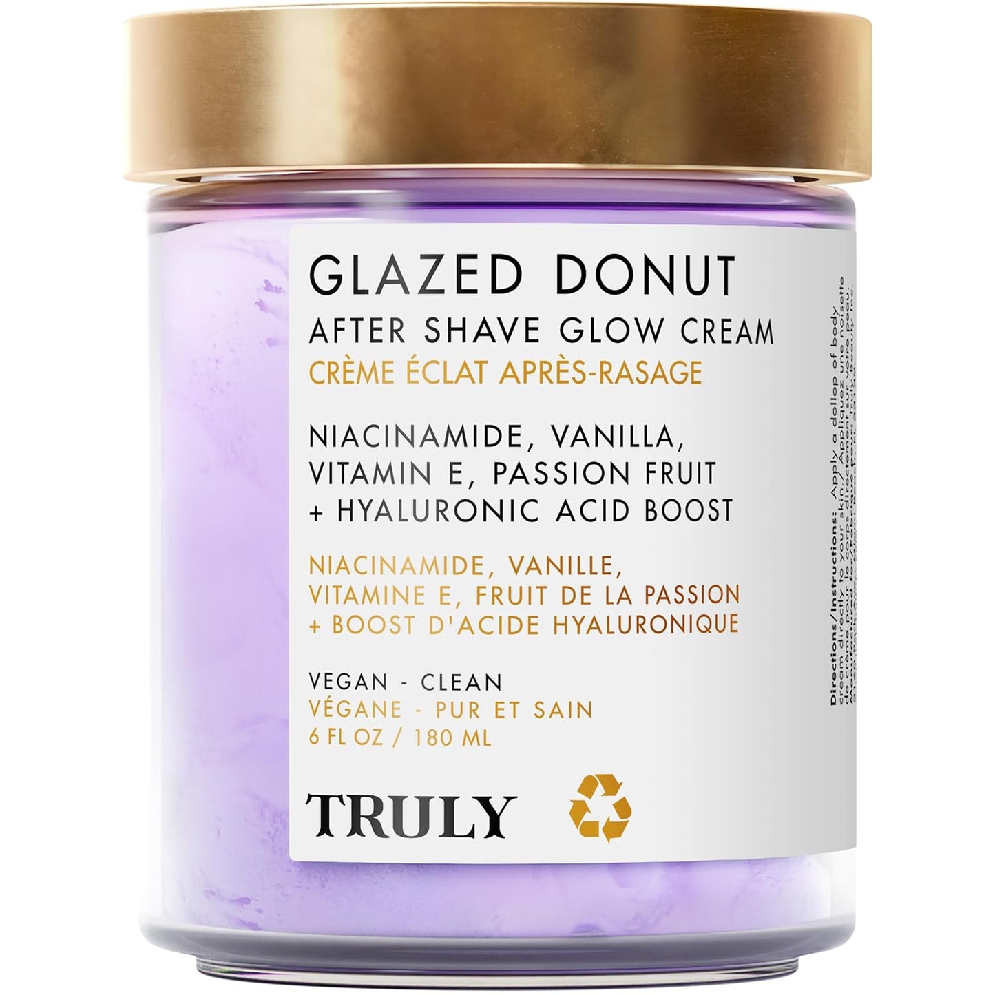 Truly Glazed Donut After Shave Moisturizer | Ultra-Hydrating for Smooth, Plump Skin After Shaving for Daily Use