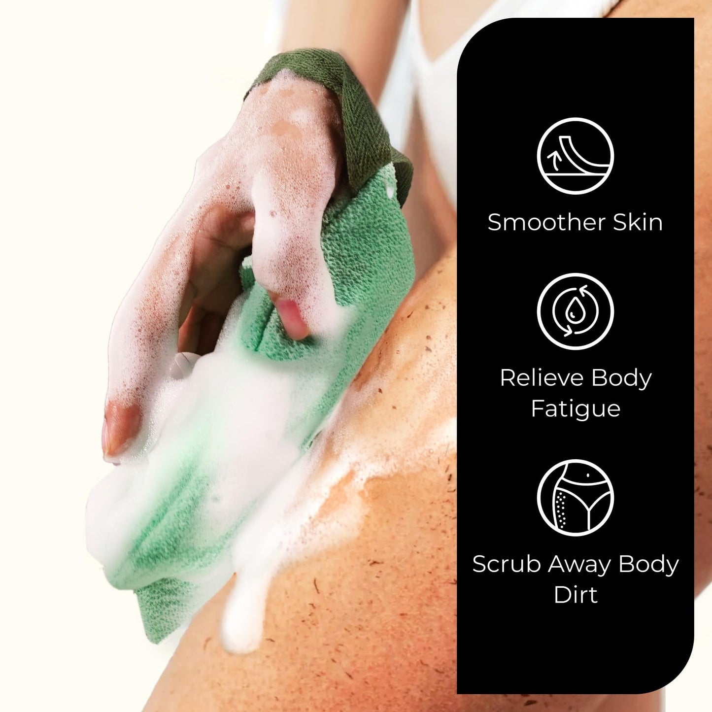 ZOMCHI 2 Pieces Soap Bags for Soap Bars with Different Roughness, Exfoliating Soap Saver Bags, Soap Pouch for Body Wash (Blue)