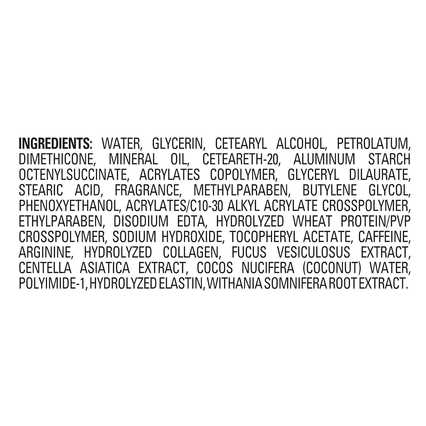 Jergens Skin Firming Body Lotion for Dry to Extra Dry Skin, Skin Tightening Cream with Collagen and Elastin, Dermatologist Tested, Hydralucence Blend Formula, 16.8 Oz