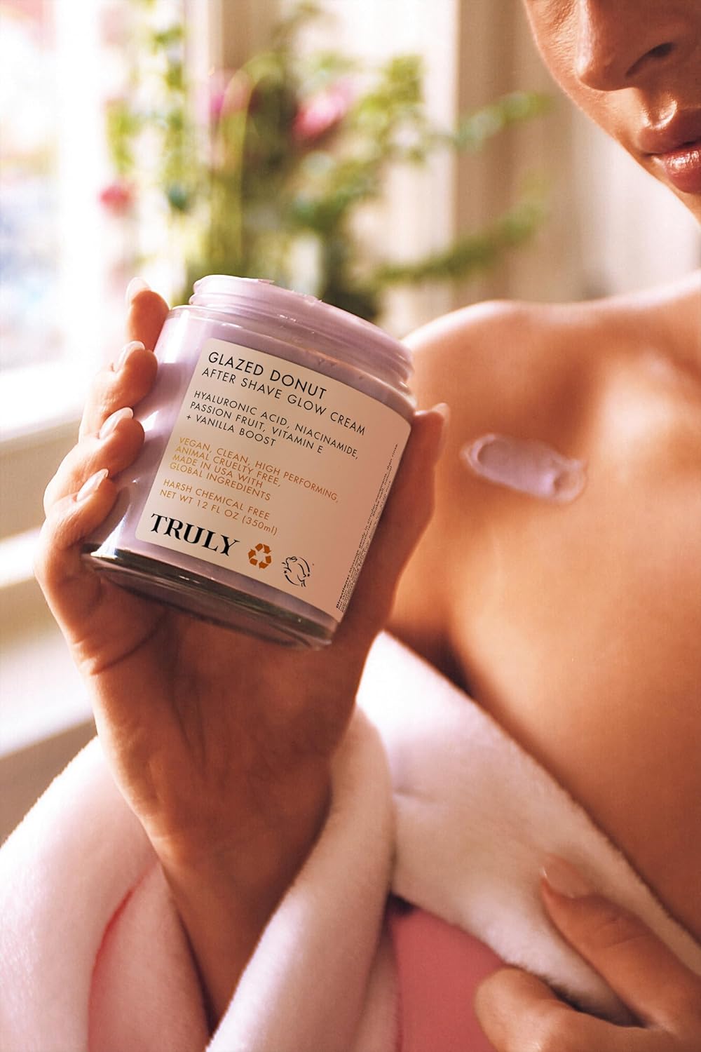 Truly Glazed Donut After Shave Moisturizer | Ultra-Hydrating for Smooth, Plump Skin After Shaving for Daily Use