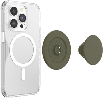 PopSockets Phone Grip with Expanding Kickstand, Adhesive Grip - Black
