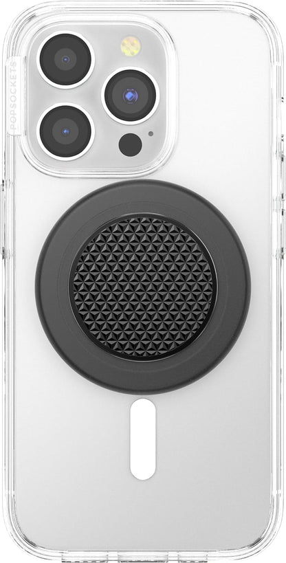 PopSockets Phone Grip with Expanding Kickstand, Adhesive Grip - Black