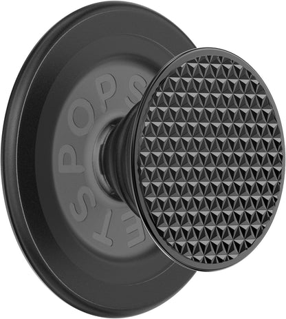PopSockets Phone Grip with Expanding Kickstand, Adhesive Grip - Black