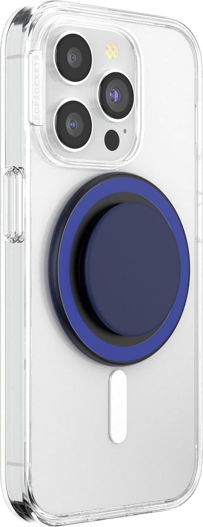 PopSockets Phone Grip with Expanding Kickstand, Adhesive Grip - Black