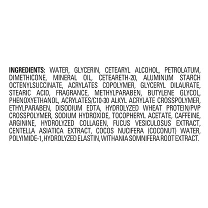 Jergens Skin Firming Body Lotion for Dry to Extra Dry Skin, Skin Tightening Cream with Collagen and Elastin, Dermatologist Tested, Hydralucence Blend Formula, 16.8 Oz